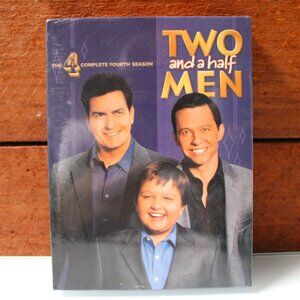 Two and a Half Men: The Complete Fourth Season (DVD, 2006) Brand New Sealed